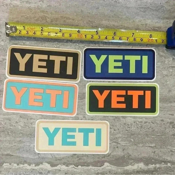 Yeti stickers. Bundle of 5 - Picture 1 of 1